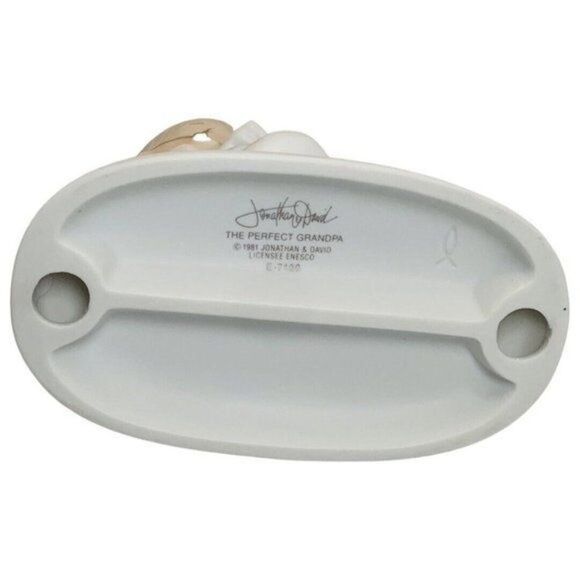 Vintage  Precious Moments “The Perfect Grandpa" E-7160 Figurine w/ Dog - Picture 4 of 6